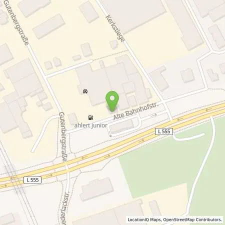 Standortübersicht der Tankstelle AJ AB66 in 48268 Greven