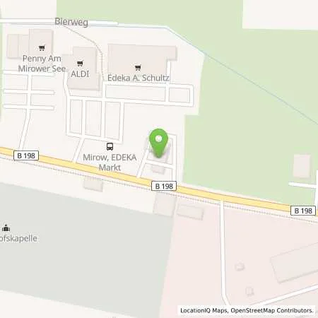 Standortübersicht der Tankstelle OIL! Tankstelle Mirow in 17252 Mirow