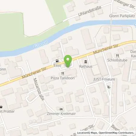 Standortübersicht der Tankstelle Allershausen Münchner Straße 17 in 85391 Allershausen