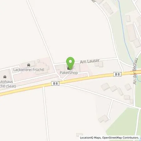 Standortübersicht der Tankstelle Tankstelle Fruechtl in 93102 Pfatter