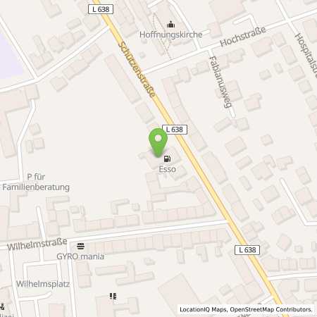 Standortübersicht der Benzin-Super-Diesel Tankstelle: Esso Tankstelle in 45699, HERTEN