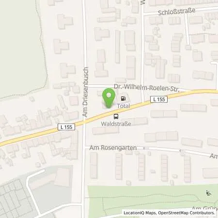 Standortübersicht der Tankstelle TotalEnergies Duisburg in 47179 Duisburg