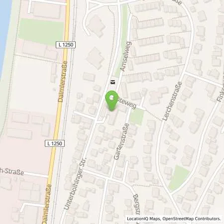 Standortübersicht der Tankstelle Esso Tankstelle in 72644 OBERBOIHINGEN