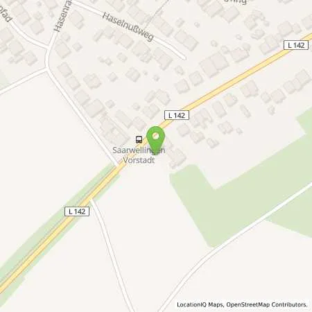 Standortübersicht der Tankstelle JET SAARWELLINGEN VORSTADTSTR. 133 in 66793 SAARWELLINGEN