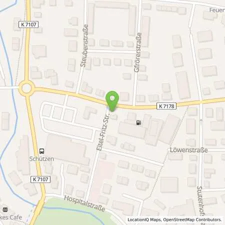 Standortübersicht der Tankstelle ENI in 72379 Hechingen