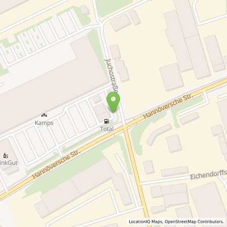 Standortübersicht der Benzin-Super-Diesel Tankstelle: TotalEnergies Dortmund in 44143, Dortmund