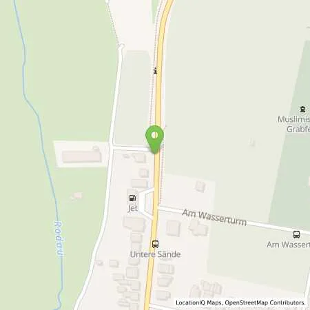 Standortübersicht der Tankstelle JET RODGAU WEISSKIRCHER STR. 126 in 63110 RODGAU