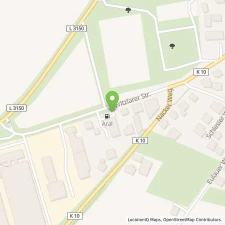 Standortübersicht der Tankstelle Aral Tankstelle in 34281 Gudensberg