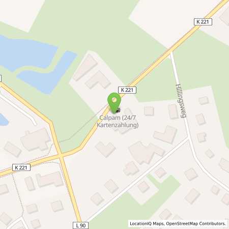 Standortübersicht der Benzin-Super-Diesel Tankstelle: Calpam Tankstelle in 49324, Melle