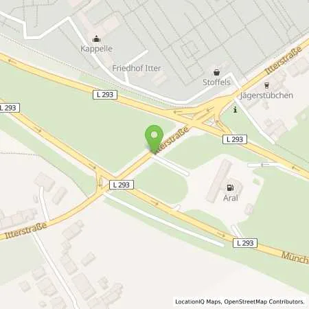 Standortübersicht der Tankstelle Aral Tankstelle in 40589 Düsseldorf