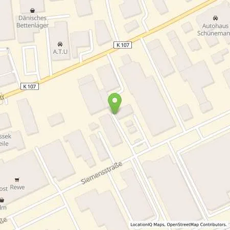 Standortübersicht der Tankstelle Hans Wagner GmbH in 31135 Hildesheim