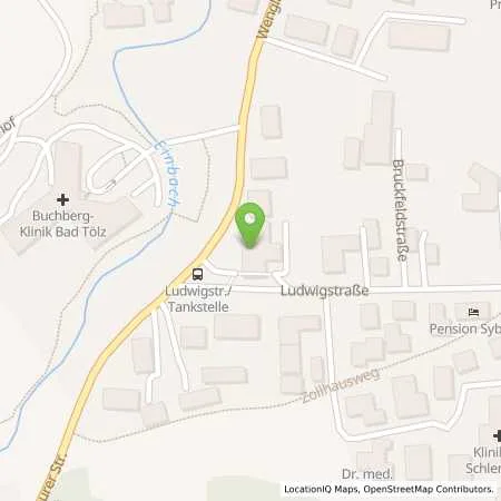 Standortübersicht der Tankstelle pur. einfach tanken in 83646 Bad Tölz