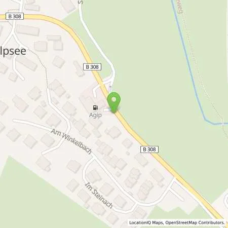 Standortübersicht der Tankstelle IMMENSTADT - LINDAUER STR. in 87509 Immenstadt