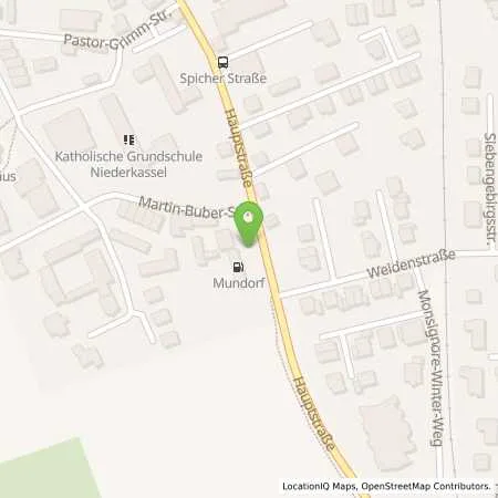 Standortübersicht der Tankstelle Niederkassel in 53859 Niederkassel