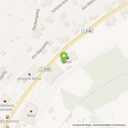 Standortübersicht der Tankstelle Shell Schlitz Bahnhofstr. 41 in 36110 Schlitz