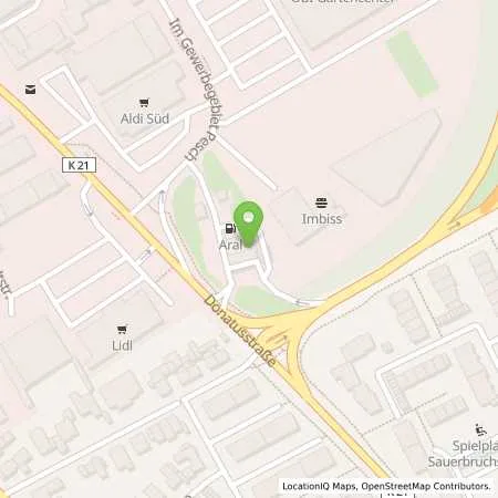 Standortübersicht der Tankstelle Aral Tankstelle in 50767 Köln