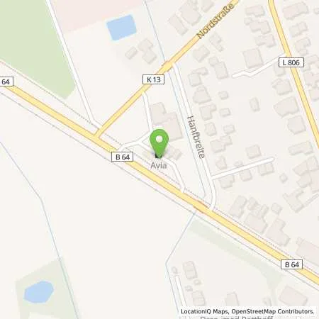 Standortübersicht der Tankstelle Fricke in 33442 Herzebrock