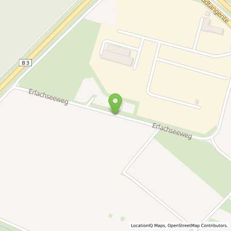 Standortübersicht der Benzin-Super-Diesel Tankstelle: TotalEnergies Karlsruhe in 76133, Karlsruhe