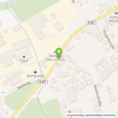 Standortübersicht der Tankstelle Walther Automatenstation in 97720 Nüdlingen