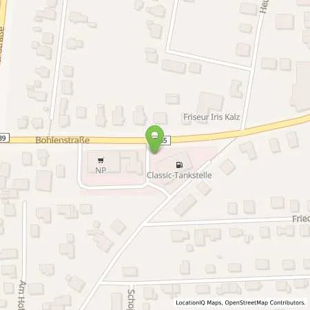 Standortübersicht der Tankstelle Lübbecke in 32312 Lübbecke