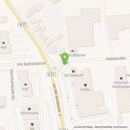 Standortübersicht der Tankstelle team Tankautomat Wesseln in 25746 Wesseln