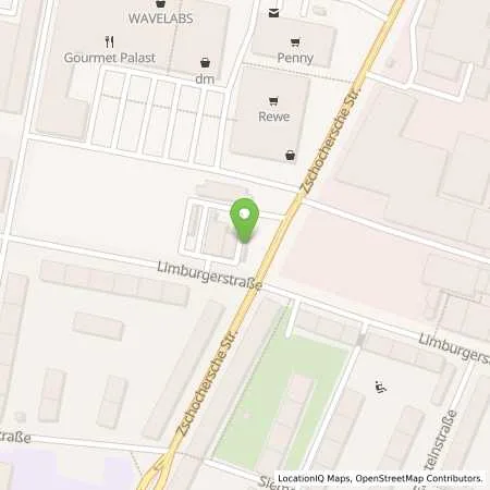 Standortübersicht der Tankstelle TotalEnergies Leipzig in 04229 Leipzig