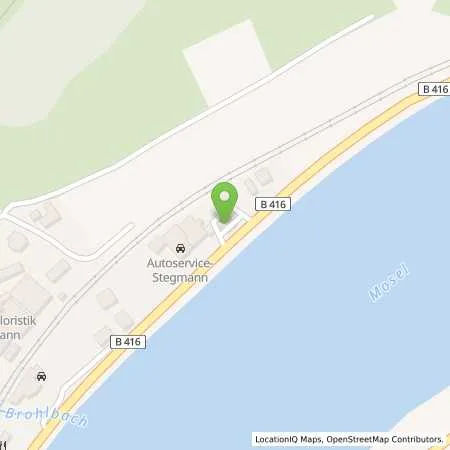 Standortübersicht der Tankstelle Aral Tankstelle in 56253 Treis-Karden