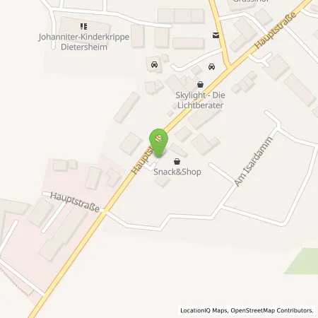 Standortübersicht der Tankstelle Esso Tankstelle in 85386 ECHING