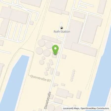 Standortübersicht der Tankstelle TS FFM Dieselstraße in 60314 Frankfurt a. Main