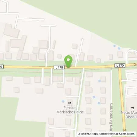 Standortübersicht der Tankstelle Sprint Germendorf Germendorfer Allee in 16515 Germendorf