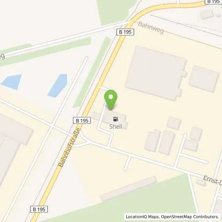 Standortübersicht der Tankstelle René Mrosek in 19246 Zarrentin