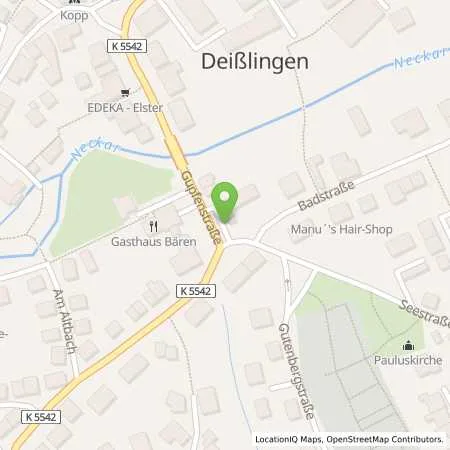 Standortübersicht der Tankstelle Kfz-Werkstatt Neff in 78652 Deisslingen