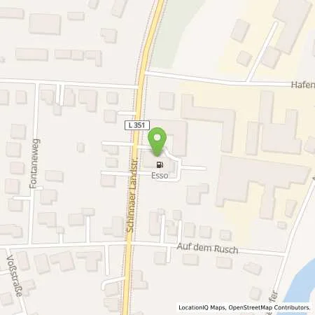 Standortübersicht der Tankstelle Esso Tankstelle in 31592 STOLZENAU