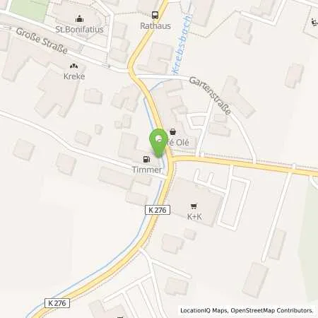 Standortübersicht der Tankstelle Johannes Timmer in 49434 Neuenkirchen
