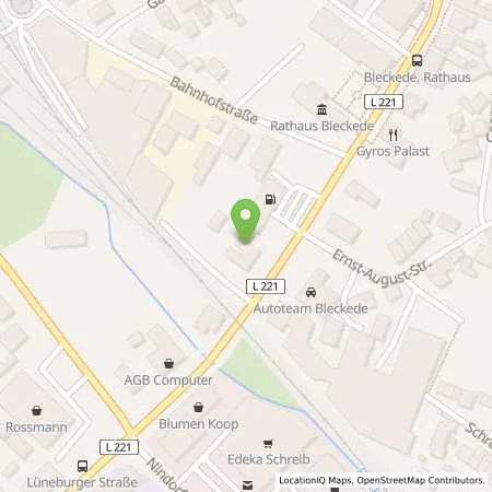 Standortübersicht der Tankstelle Aral Tankstelle in 21354 Bleckede