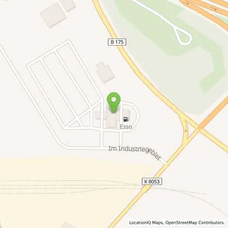 Standortübersicht der Tankstelle Esso Tankstelle in 01683 BODENBACH