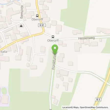 Standortübersicht der Tankstelle Pelo TSBG GmbH in 34596 Jesberg