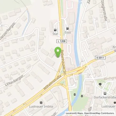 Standortübersicht der Tankstelle Sprint Tübingen Bebenhäuser Str. in 72074 Tübingen