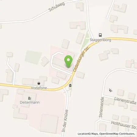 Standortübersicht der Tankstelle AVIA Tankstelle in 49757 Werlte