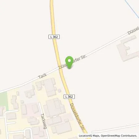 Standortübersicht der Tankstelle Iris Müller in 47918 Tönisvorst