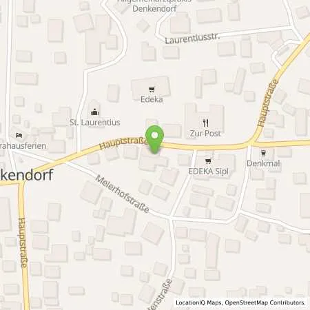 Standortübersicht der Tankstelle TotalEnergies Denkendorf in 85095 Denkendorf