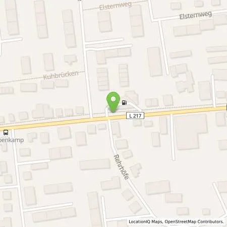 Standortübersicht der Tankstelle Esso Tankstelle in 21423 WINSEN