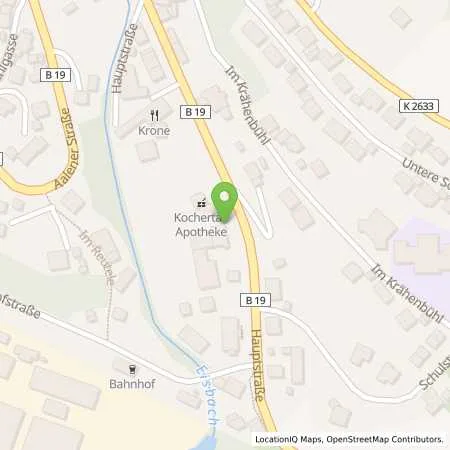 Standortübersicht der Tankstelle AVIA Tankstelle in 74429 Sulzbach-Laufen