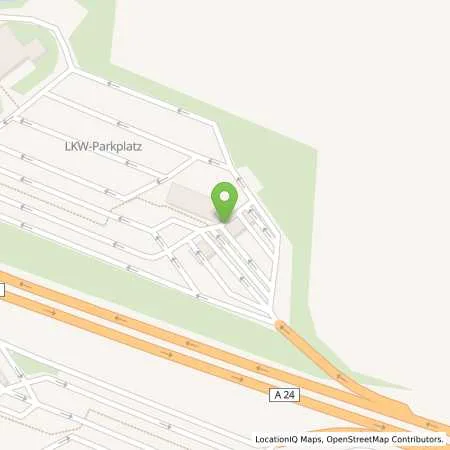 Standortübersicht der Tankstelle Aral Tankstelle in 16833 Linum