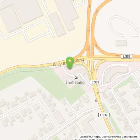 Standortübersicht der Tankstelle Shell Troisdorf Larstr. 2 A in 53844 Troisdorf