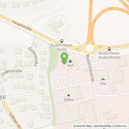 Standortübersicht der Tankstelle Aral Tankstelle in 85235 Odelzhausen