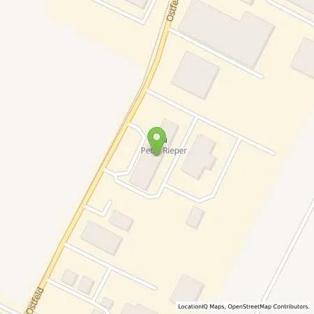 Standortübersicht der Tankstelle Peter Rieper GmbH&Co.KG in 21635 Jork