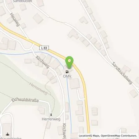 Standortübersicht der Tankstelle Bühlertal Hauptstrasse 156 in 77830 Bühlertal