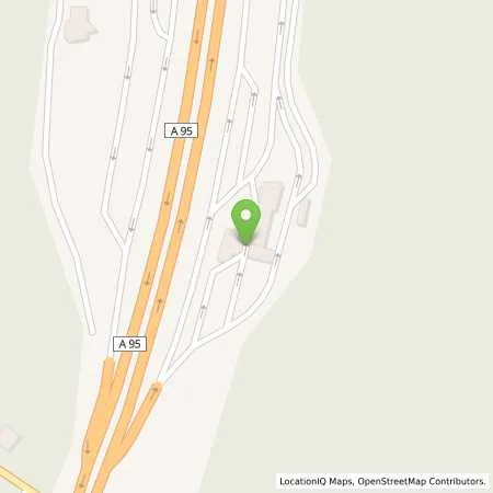 Standortübersicht der Tankstelle TOTAL BERG in 82335 BERG