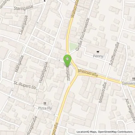 Standortübersicht der Tankstelle Shell Worms Ludwigstr. 2 in 67547 Worms